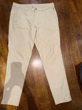 lululemon athletica Men's Light Beige Chino ABC Pants
